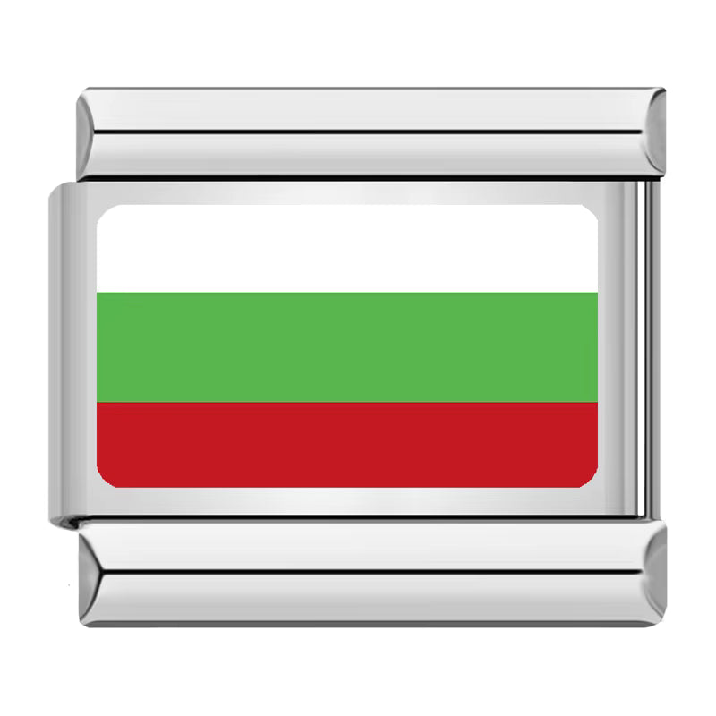 Charm Bandeira Búlgaria - Blisca®