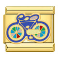 Charm Bicicleta Gold - Blisca®