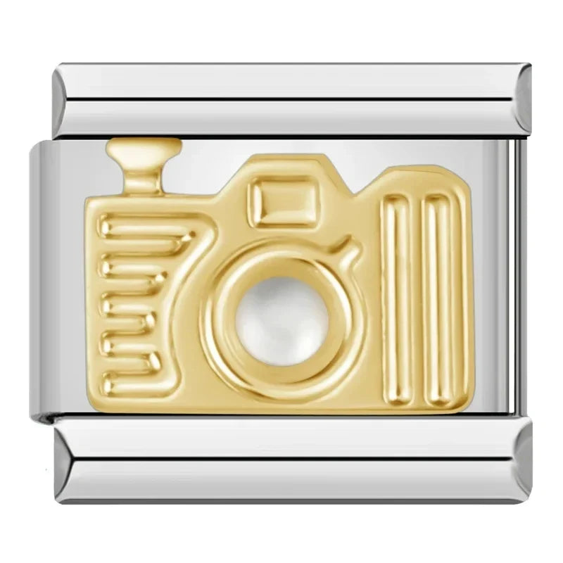 Charm Câmera Gold - Blisca®