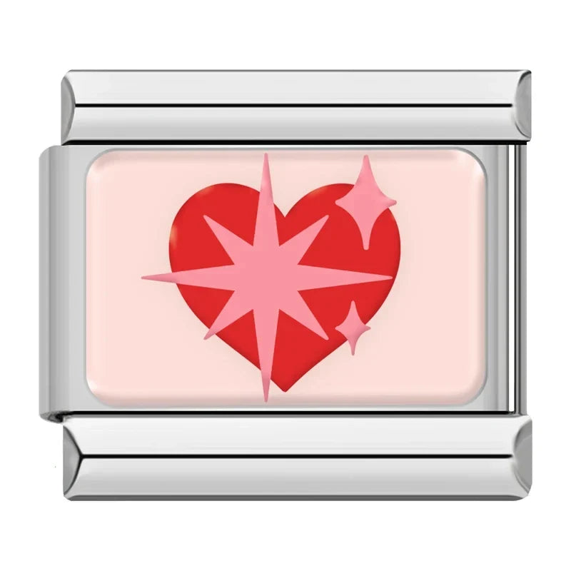 Charm Coração Cintilante - Blisca®
