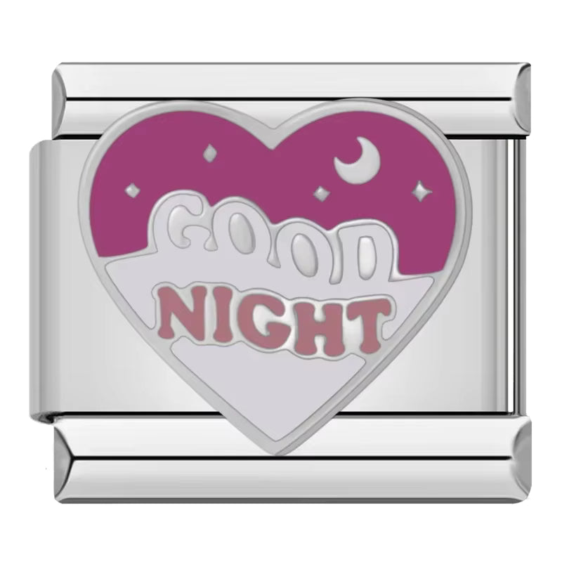 Charm Coração Good Night - Blisca®