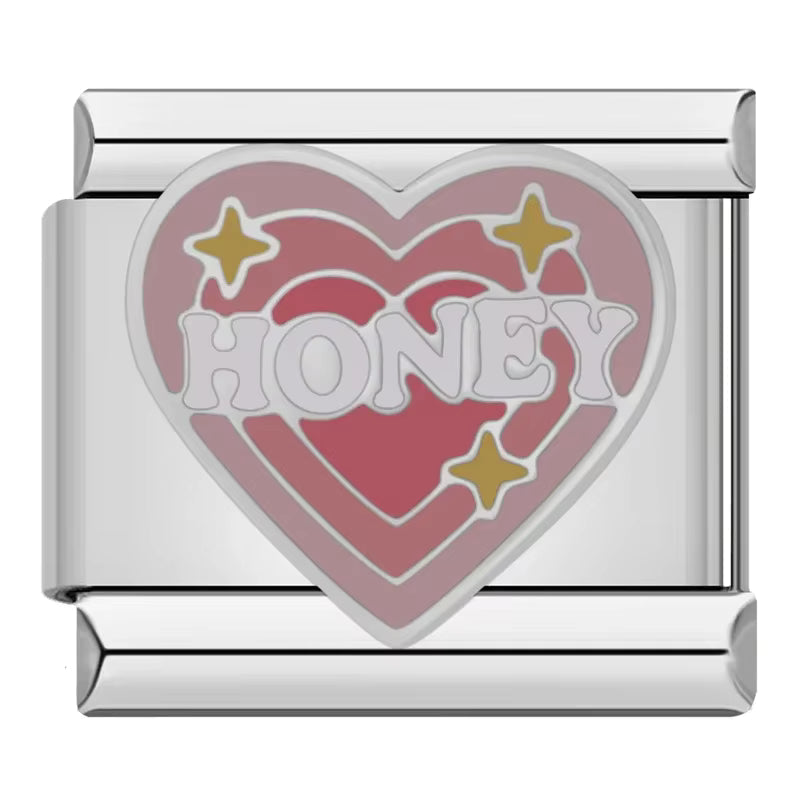 Charm Coração Honey - Blisca®