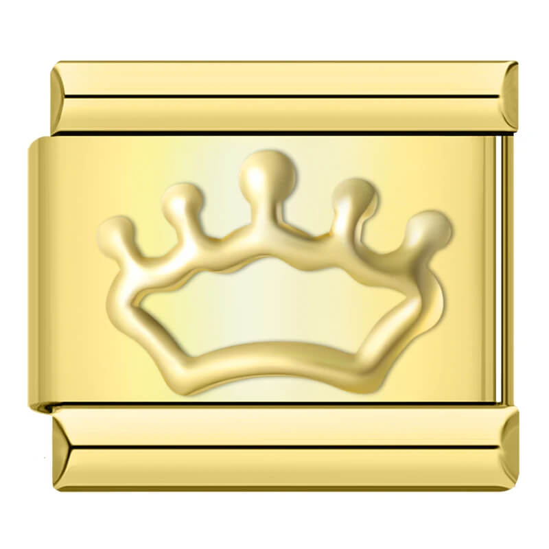 Charm Coroa Gold - Blisca®