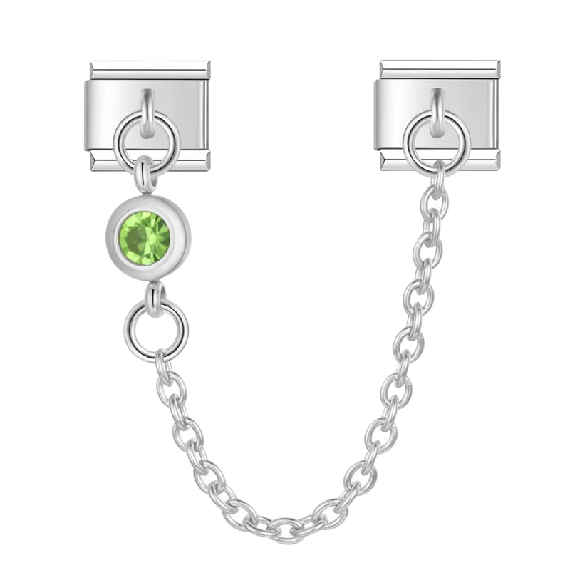 Charm Corrente Ponto de Luz Verde - Blisca®