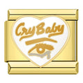 Charm Cry Baby Gold - Blisca®