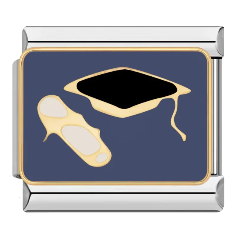 Charm Diploma e Chapéu Formatura - Blisca