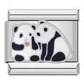 Charm Dois Pandas - Blisca®