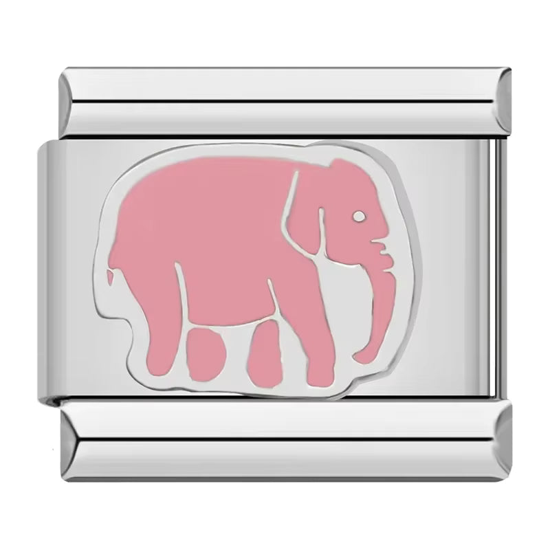 Charm Elefante Rosa - Blisca®