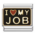 Charm Eu Amo meu Trabalho - Blisca®