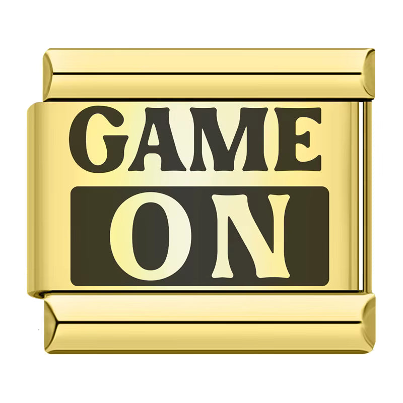 Charm Game On Gold - Blisca®