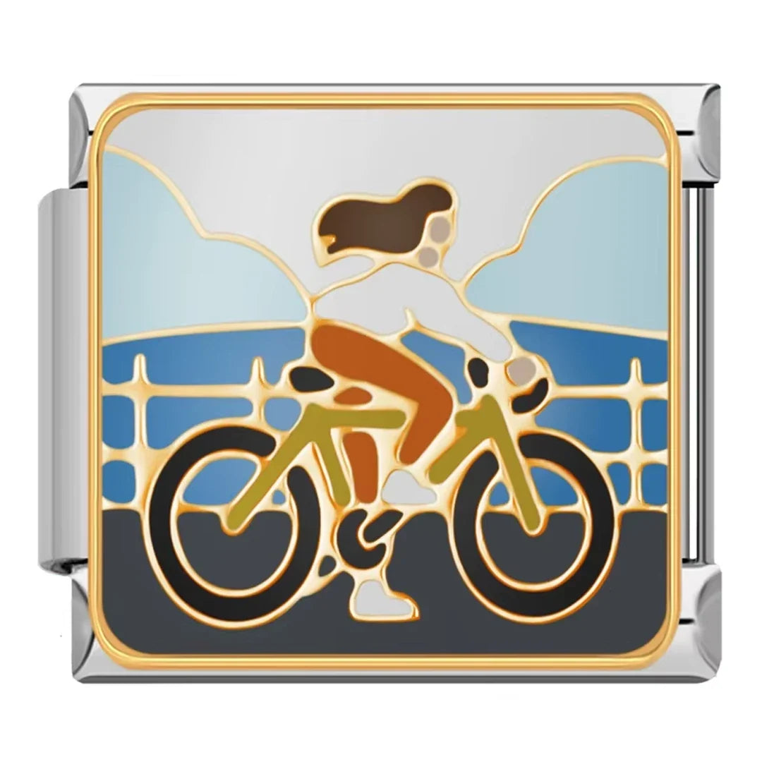 Charm Garota Ciclista - Blisca®