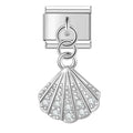 Charm Linda Concha Cravejada - Blisca®