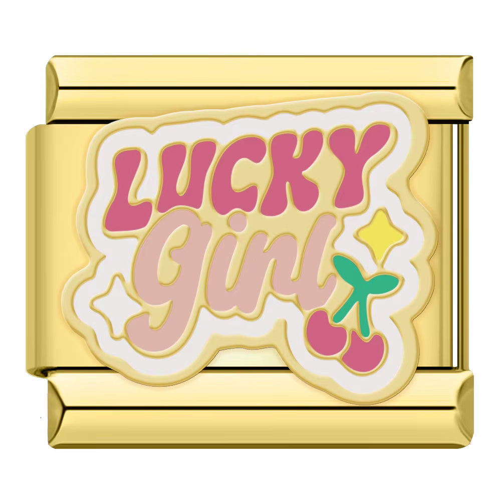 Charm Lucky Girl Gold - Blisca®