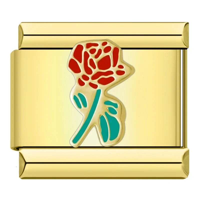 Charm Magnífica Rosa Gold - Blisca®