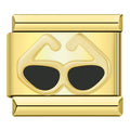 Charm Meu Óculos Escuro Gold - Blisca®