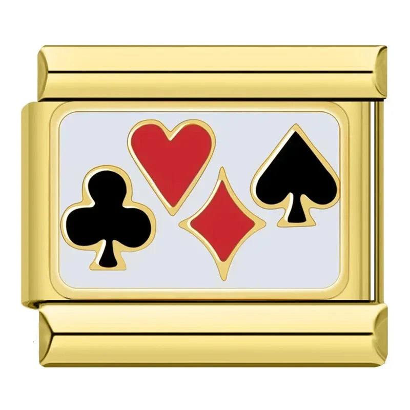 Charm Naipe Gold - Blisca®