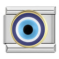 Charm Olho Grego Circle - Blisca®