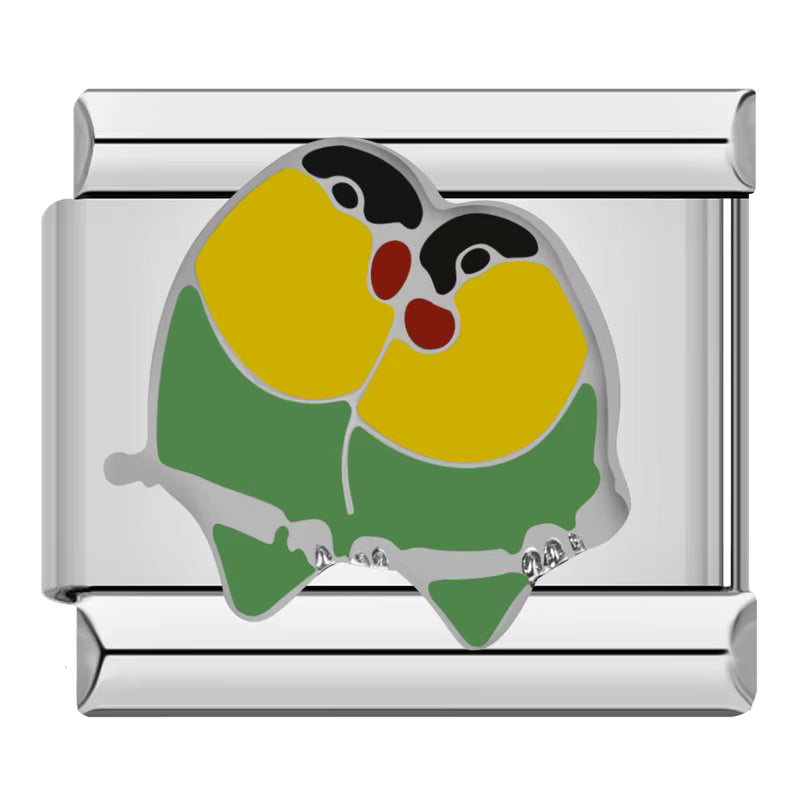Charm Passarinhos Apaixonados - Blisca®