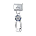 Charm Pendant Alfinete Cravejado - Blisca®