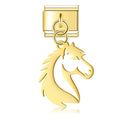 Charm Pendant Cavalo Gold - Blisca®