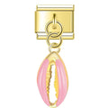 Charm Pendant Concha Rosa Gold - Blisca®