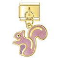 Charm Pendant Esquilo Gold - Blisca®