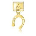 Charm Pendant Ferradura Gold - Blisca®