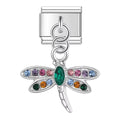 Charm Pendant Libélula Cravejada - Blisca®