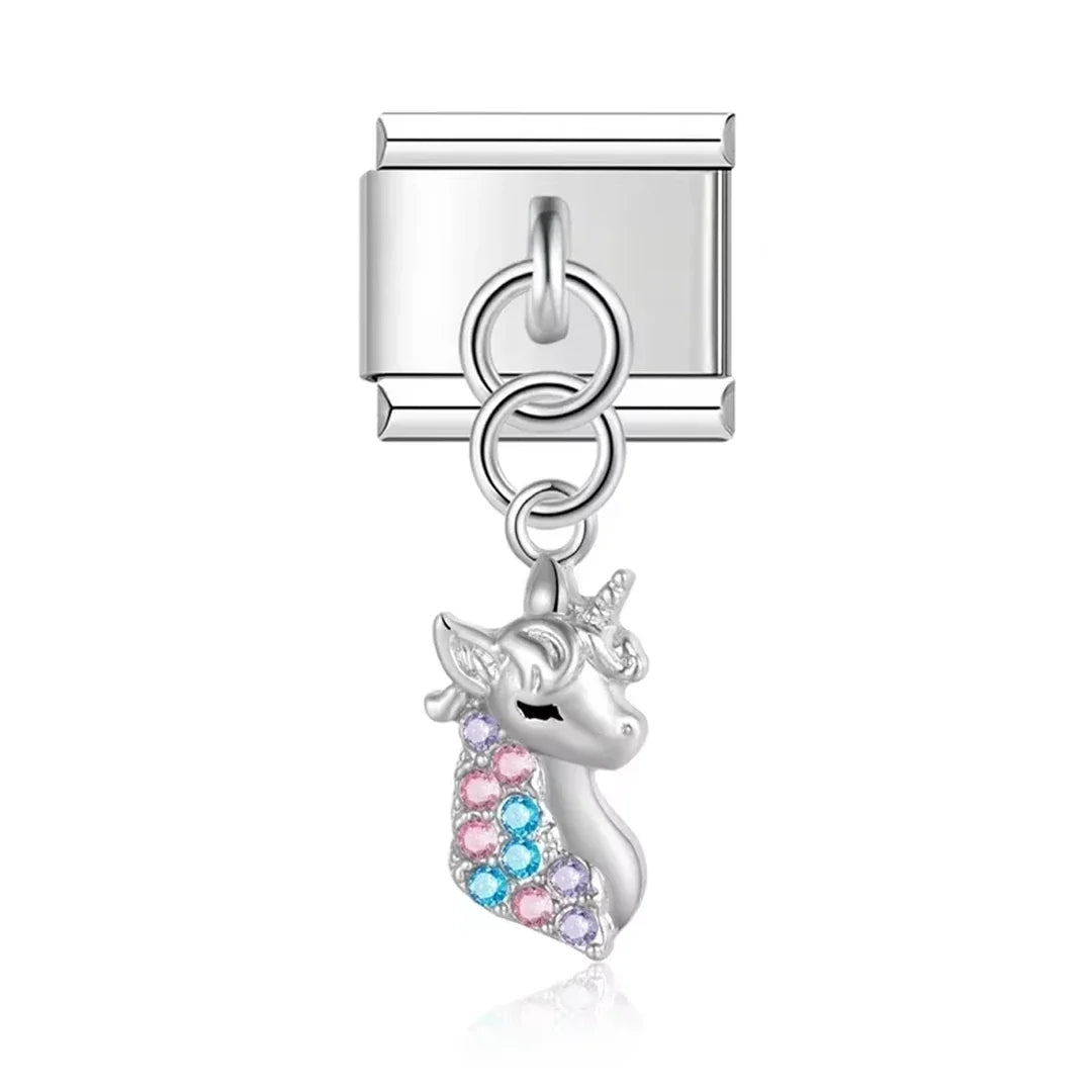 Charm Pendant Lindo Unicórnio  - Blisca®