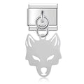 Charm Pendant Lobo - Blisca®
