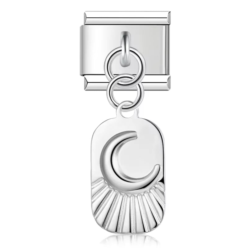 Charm Pendant Lua Radiante - Blisca®