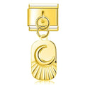 Charm Pendant Lua Radiante Gold - Blisca®