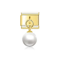 Charm Pendant Maravilhosa Pérola Gold - Blisca®