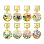 Charm Pendant Medalha Gold Flores - Blisca®