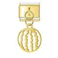 Charm Pendant Melancia Gold - Blisca®
