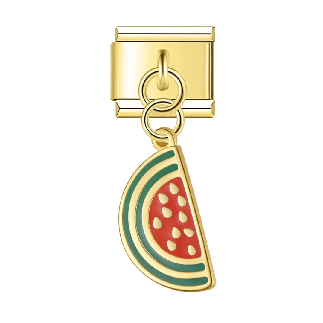 Charm Pendant Melância Gold - Blisca®