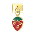 Charm Pendant Morango Gold - Blisca®