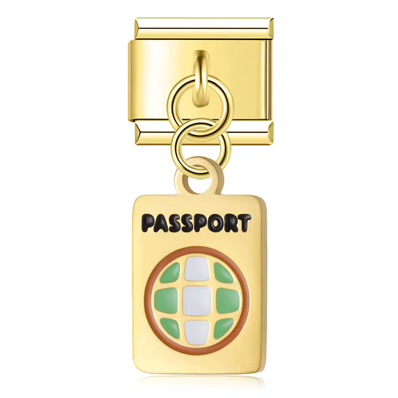 Charm Pendant Passaporte - Blisca®