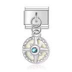 Charm Pendant Rosa dos Ventos - Blisca®