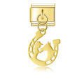 Charm Pendant Vida no Campo Gold - Blisca®