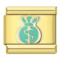 Charm Saco de Dinheiro Gold - Blisca®
