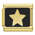 Charm Star Black Gold - Blisca®