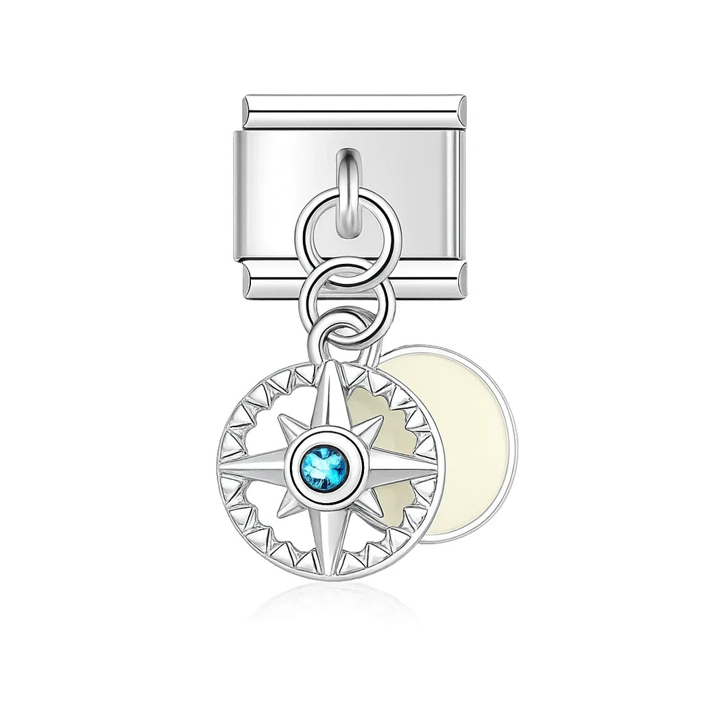 Charm Pendant Rosa dos Ventos - Blisca®