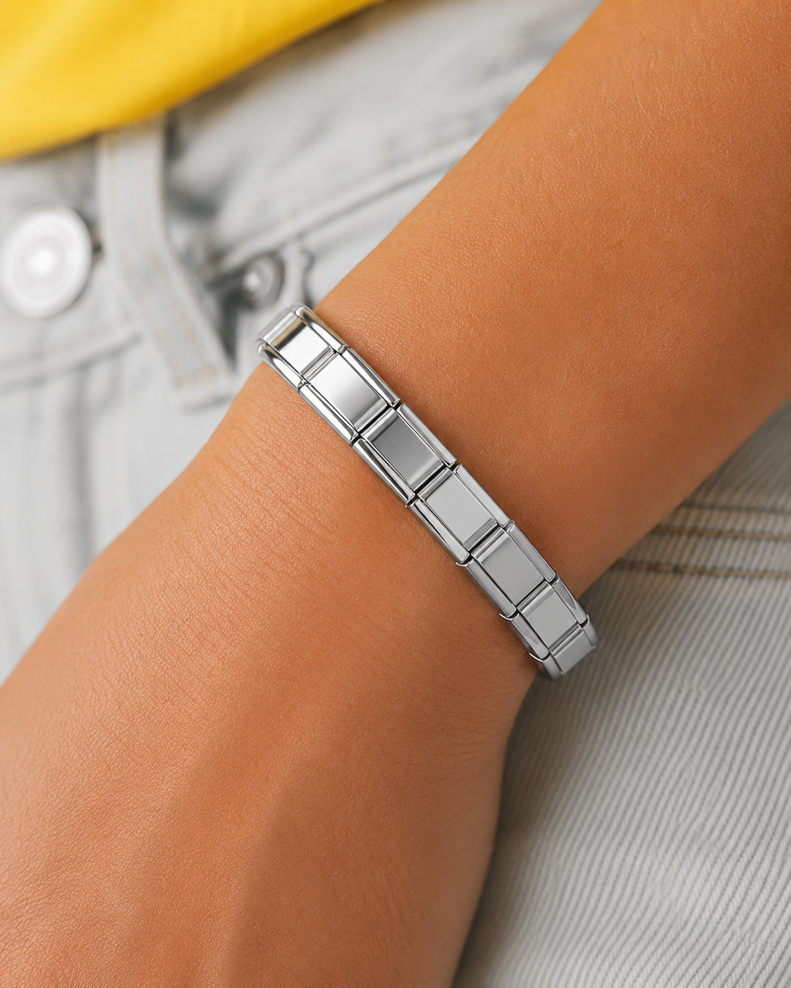 Italian Bracelet Classic Silver
