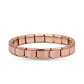 Pulseira Italiana de Charm Clássica Rose