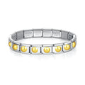 Pulseira Italiana de Charm Esfera Gold