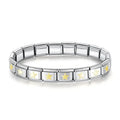 Pulseira Italiana de Charm Star Gold