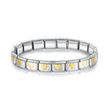 Pulseira Italiana de Charm Heart Gold