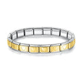 Pulseira Italiana de Charm Heart Gold