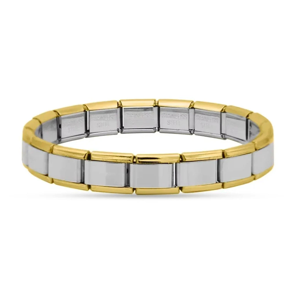 Pulseira Italiana de Charm Line Gold